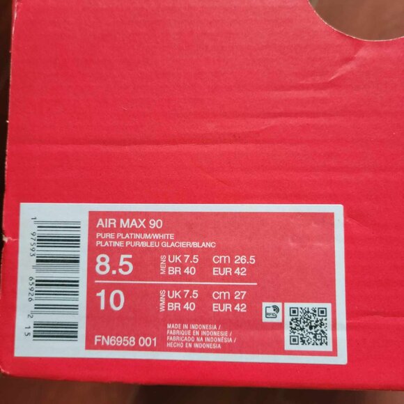 Nike Air Max 90 - Glacier Blue - Picture 7 of 7